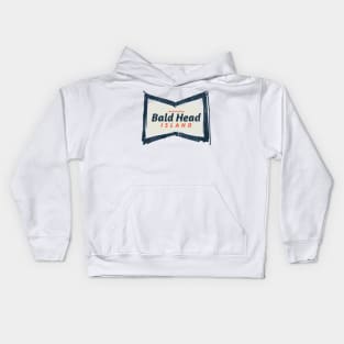 Bald Head Island, NC Summertime Vacationing Bowtie Sign Kids Hoodie